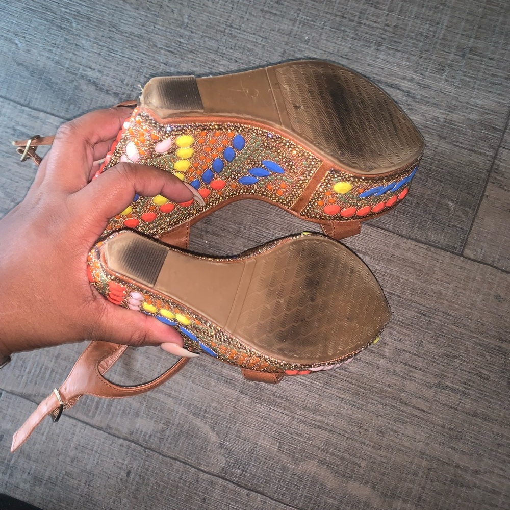 Rhinestone Wedges - Picture 6 of 8